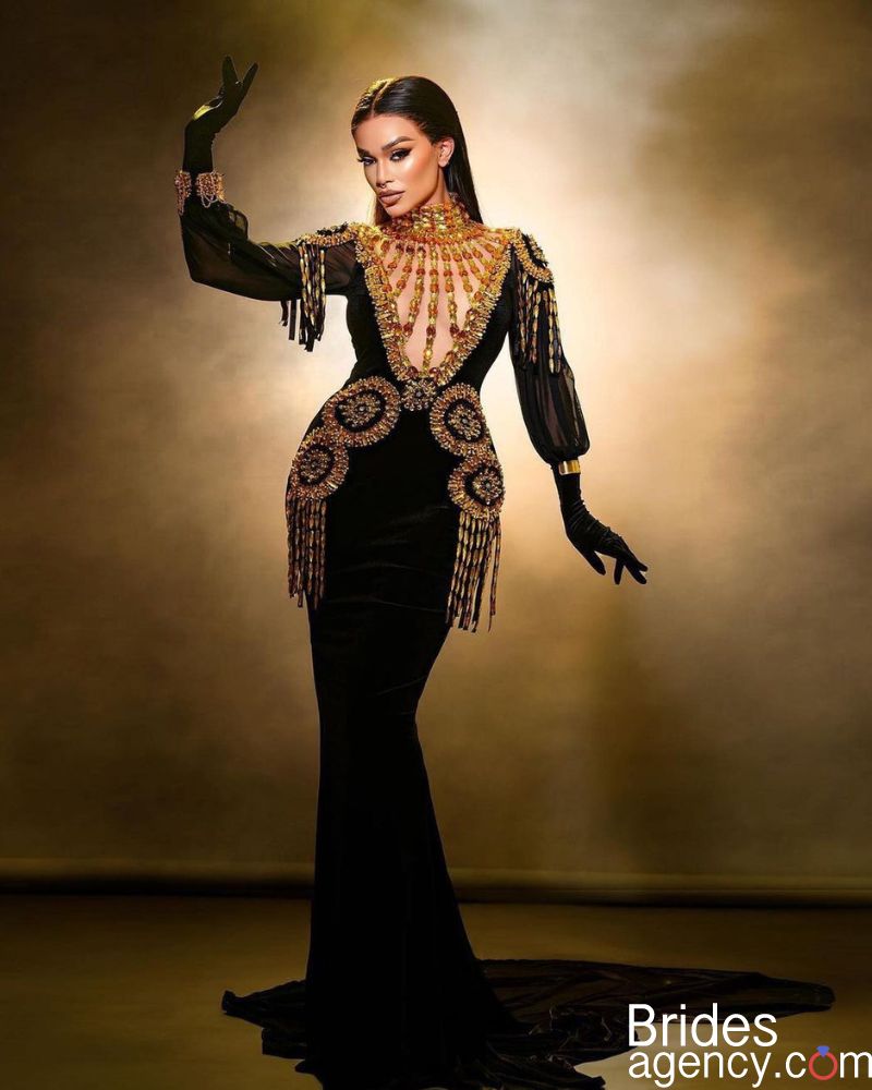 Pearl Thusi in the image of an African beauty