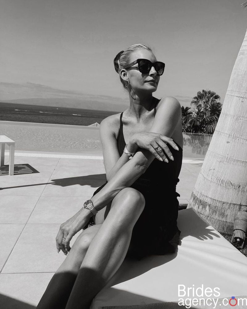 Kathrine Sorland black and white photo
