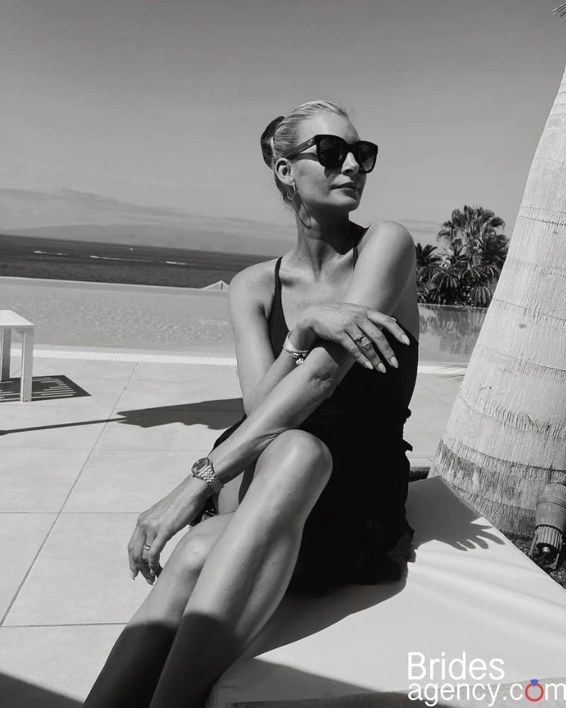 Kathrine Sorland black and white photo